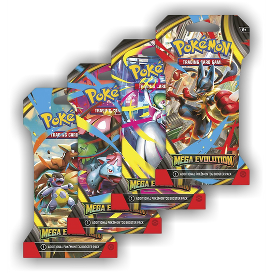Pokémon Mega Evolution Sleeved Booster (1 Pack)