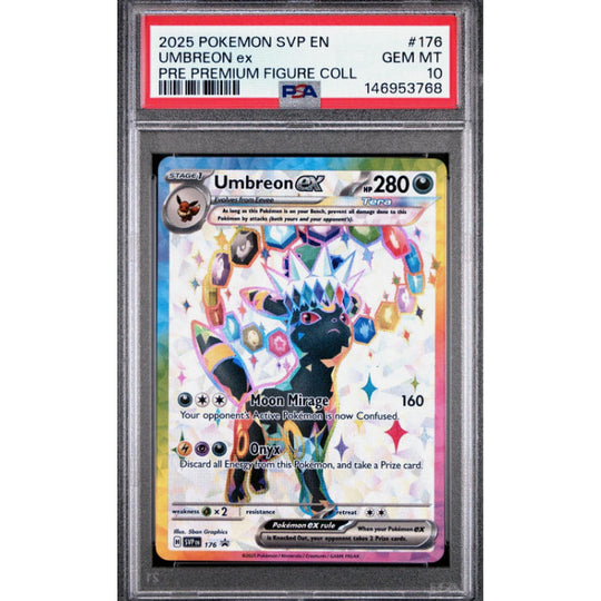 2025 POKEMON PRISMATIC EVOLUTIONS PREMIUM FIGURE COLLECTION UMBREON EX