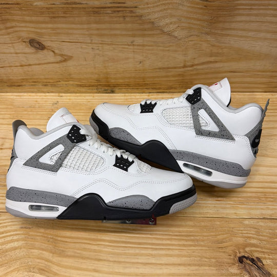 Jordan 4 Retro White Cement (2025) Size 9.5M (Lightly Worn)