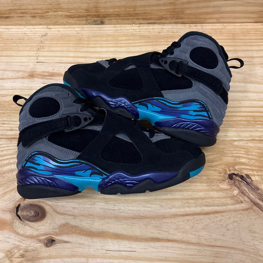 Jordan 8 Retro Aqua (2025) (GS) Size 6.5Y (Pre-Owned)