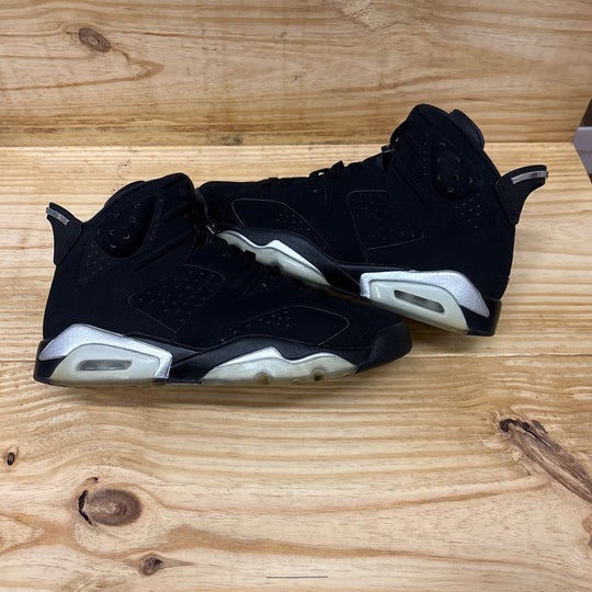 Jordan 6 Retro Chrome Size 8.5M (Pre-Owned)