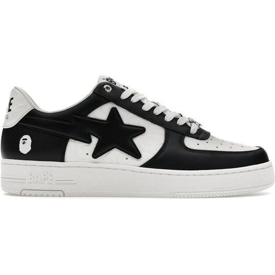 A Bathing Ape Bape Sta Low #3 White Black Cloud Camo