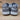 A Bathing Ape Sk8 Sta #5 White Grey Size 7Y (Lightly Worn)