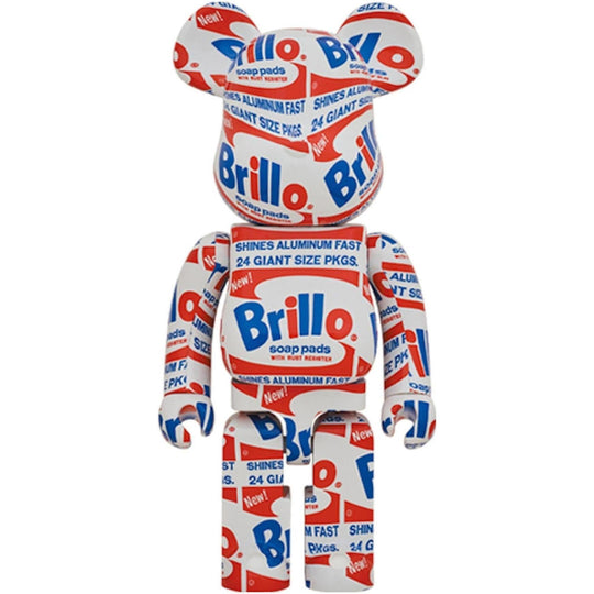 Bearbrick ANDY WARHOL "Brillo" 1000%
