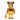 Bearbrick Garfield 100% & 400% Set Gold Chrome Ver.