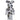Bearbrick Jackson Pollock Studio (Splash) 1000%