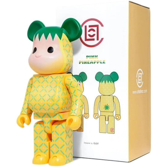Bearbrick x CLOT Summer Fruits Pink Pineapple 1000%
