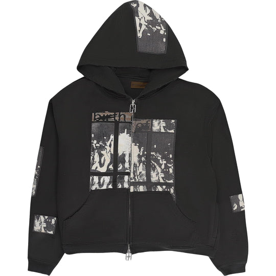 Birth Of Royal Child Flashlight Hoodie Grey