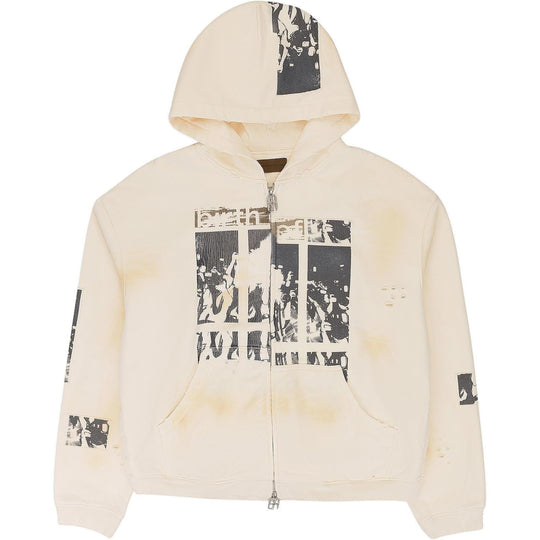 Birth Of Royal Child Flashlight Hoodie White