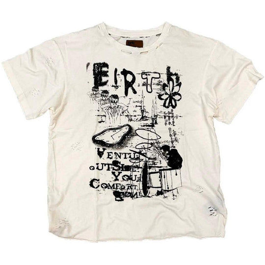 Birth of Royal Child Blues Vintage T-Shirt White