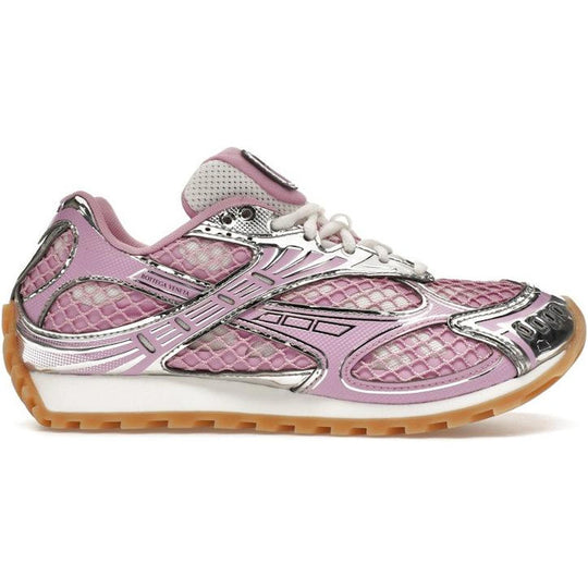 Bottega Veneta Orbit Gloss Silver (Women's)