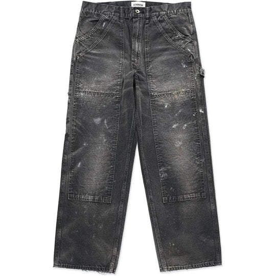 Bow Wow Distressed Double Knee Denim Black