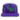 Chrome Hearts Cross Patch Trucker Hat 'Purple/Green'