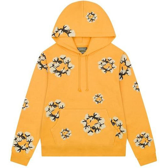 Denim Tears x CPFM Cactus Tears Wreath Hoodie Yellow
