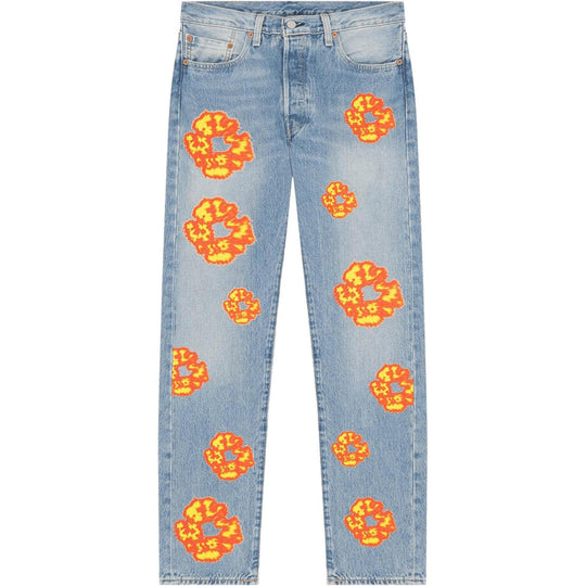 Denim Tears x Offset 501 Jeans Light Wash