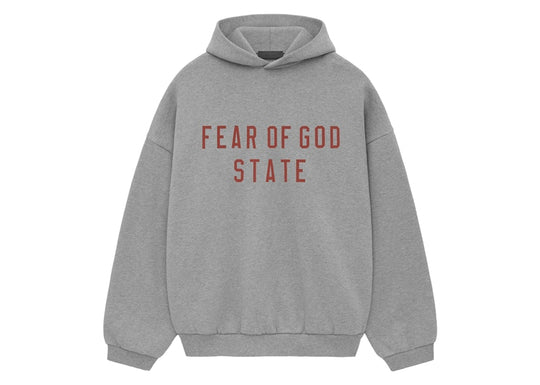 Fear of God Essentials Fleece Hoodie Dark Heather