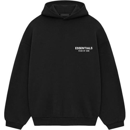 Fear of God Essentials Fleece Hoodie (FW24) Black