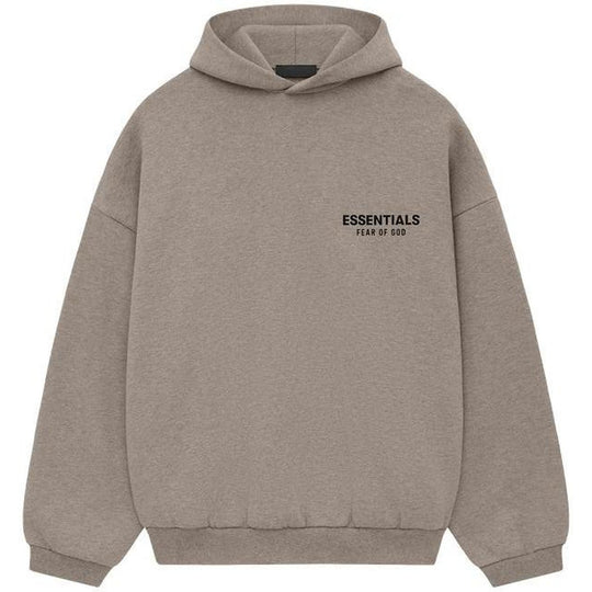 Fear of God Essentials Fleece Hoodie (FW24) Heather Grey