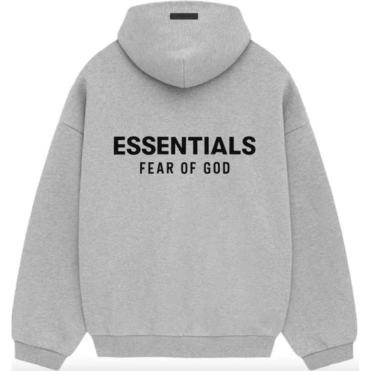 Fear of God Essentials Fleece Hoodie Light Heather Gray