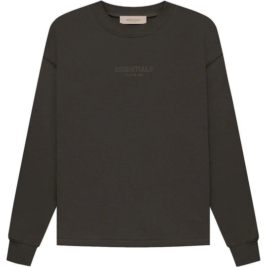 Fear of God Essentials Relaxed Crewneck Off Black (FW22)