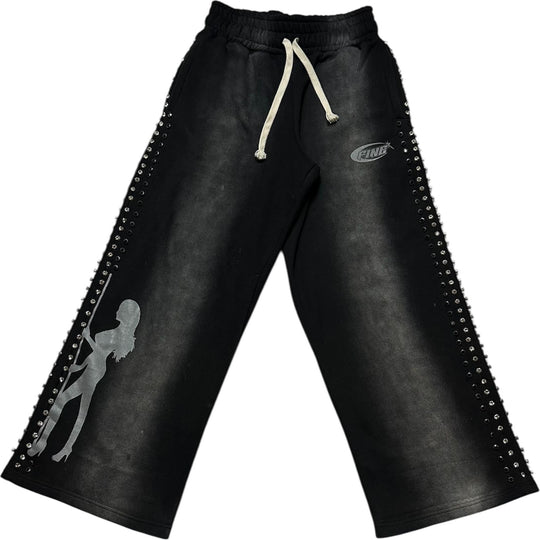 Fine Britches Gemstone Sweatpants Black