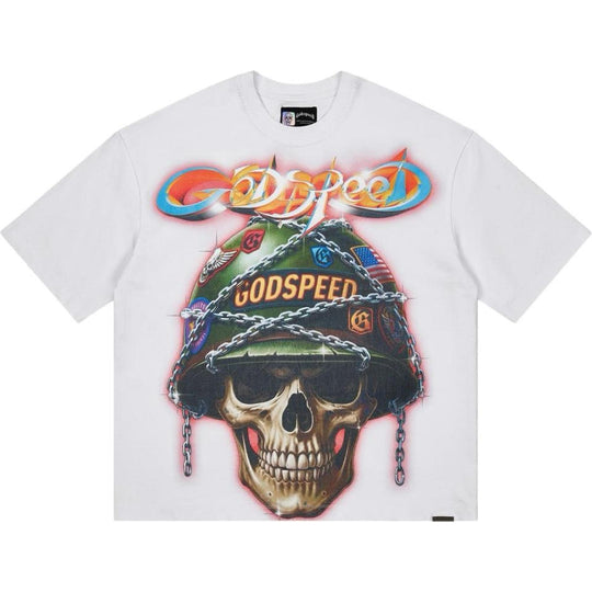 Godspeed Badges Of Honor T-Shirt Snow