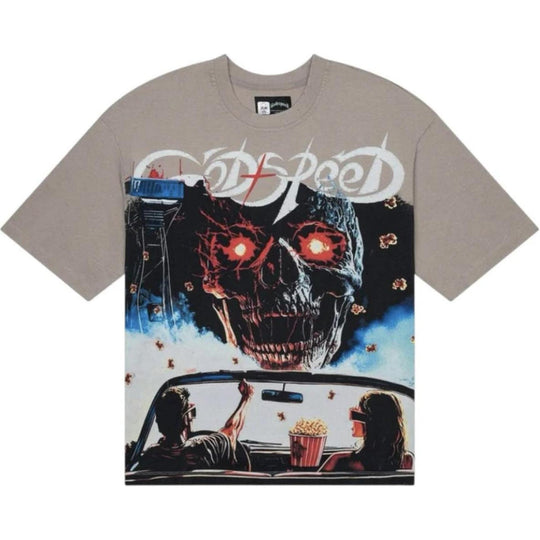 Godspeed Drive-In T-Shirt Stone Grey