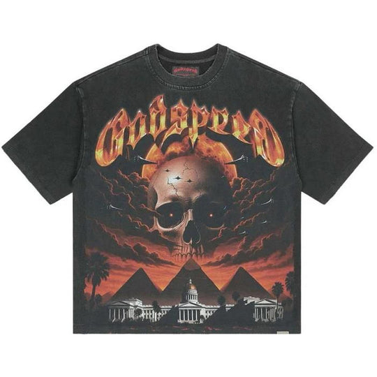 Godspeed Echoes of Empire Tee Black