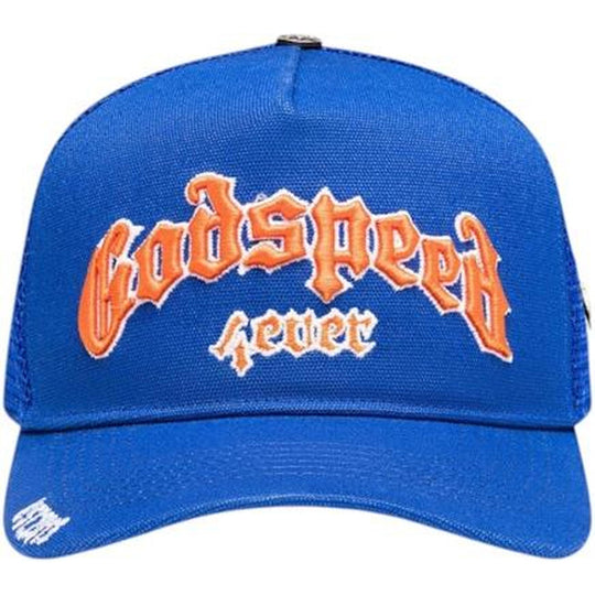 Godspeed GS Forever Trucker Hat Blue/Orange