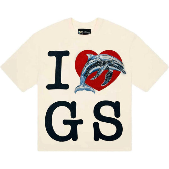 Godspeed Miami Dolphin T-Shirt Cream