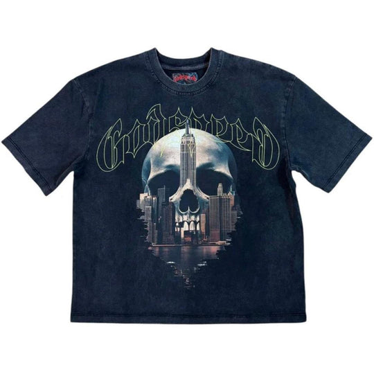 Godspeed Skyline Tee Navy