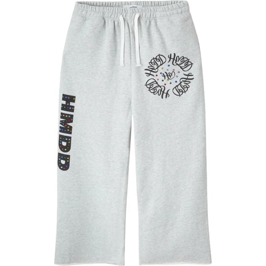 HMDD Chimstone Rhinestone Sweatpants Grey