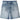 HMDD H-Star Crystal Jean Shorts Blue