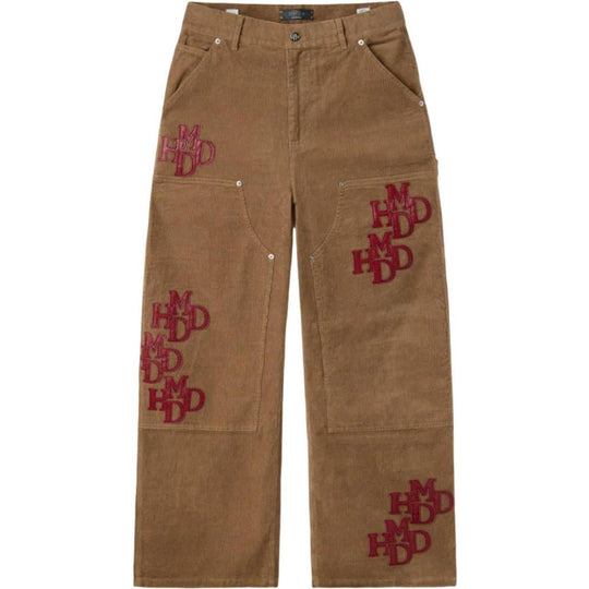 HMDD Patch Cord Double Knee Pants Brown