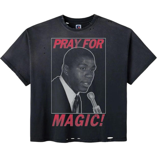 HMDD Pray for Magic Shirt Black