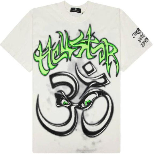Hellstar Reach Your Inner Peace Yoga T-shirt White