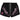 Hellstar Waxed Nylon Athletic Shorts Black