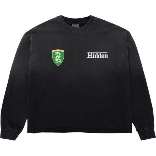 Hidden NY Enzo Crewneck Washed Black