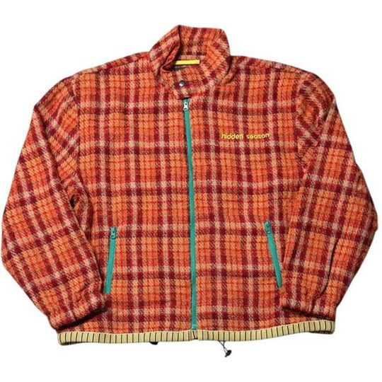 Hidden Season Tweed Jacket Orange