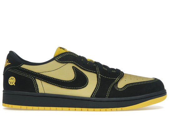 Jordan 1 Retro Low OG Quai 54 Black Tour Yellow Red