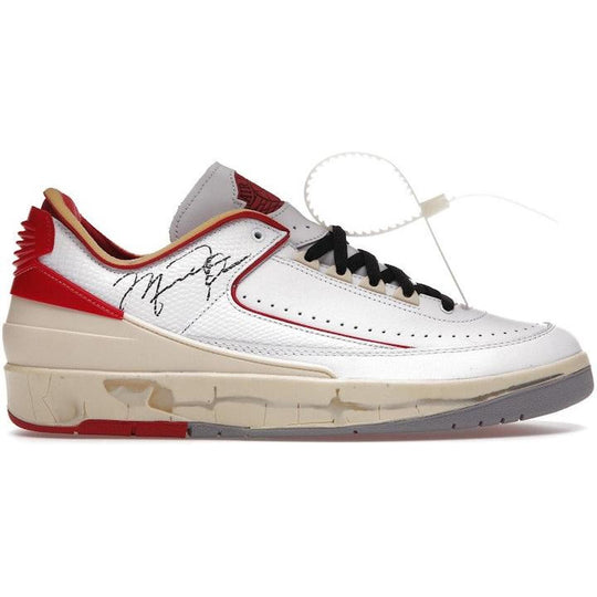 Jordan 2 Retro Low SP Off-White White Red
