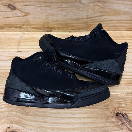 Jordan 3 Retro Black Cat (2025) Size 11M (Lightly Worn)