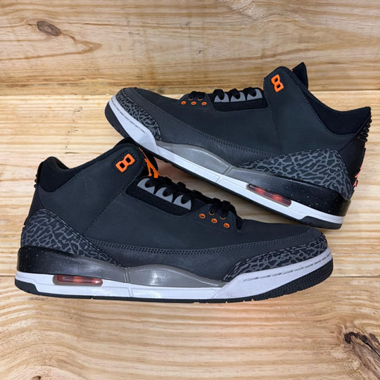 Jordan 3 Retro Fear Pack (2023) Size 13M (Lightly Worn)