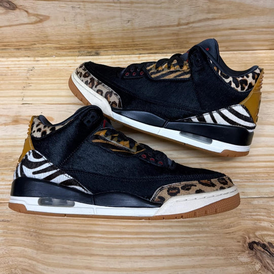 Jordan 3 Retro SE Animal Instinct Size 9.5M (Lightly Worn)