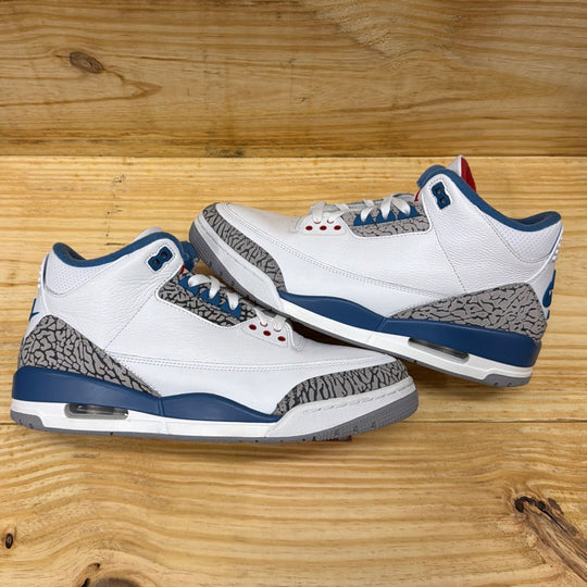 Jordan 3 Retro True Blue (2026) Size 10.5M (Lightly Worn)