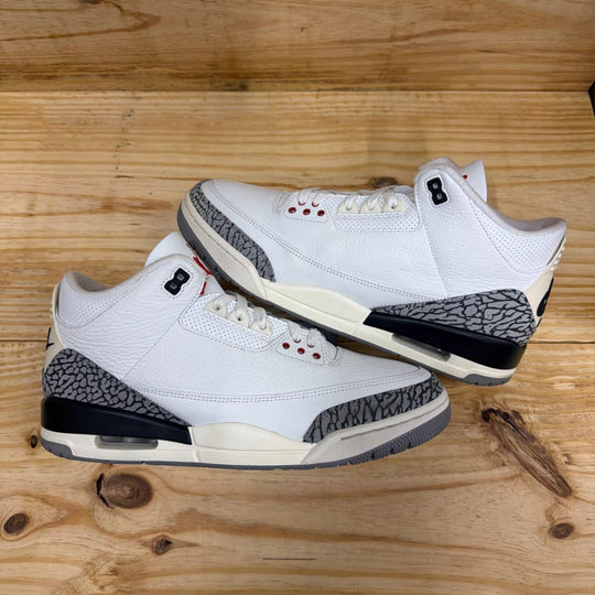 Jordan 3 Retro White Cement Reimagined Size 11.5M (Lightly Worn)