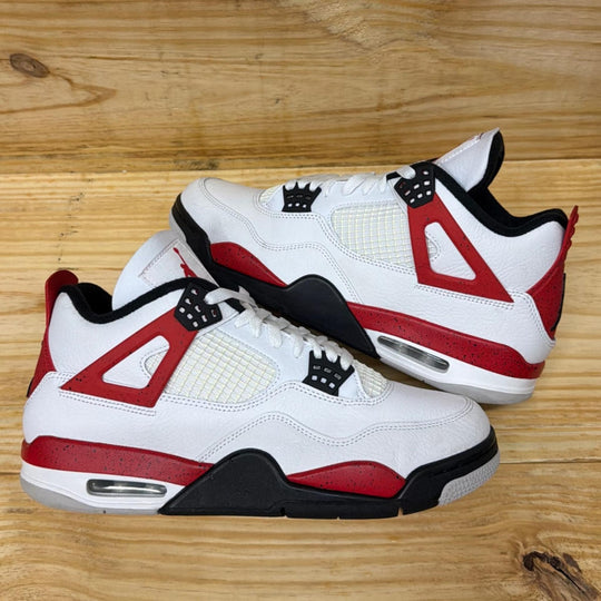Jordan 4 Retro Red Cement Size 10.5M (Lightly Worn)