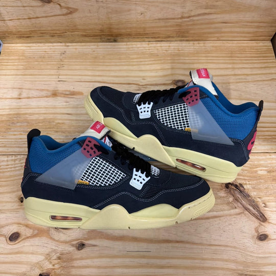 Jordan 4 Retro Union Off Noir Size 12M (Lightly Worn)