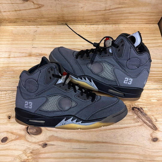 Jordan 5 Retro Off-White Muslin Size 11.5M (Lightly Worn)
