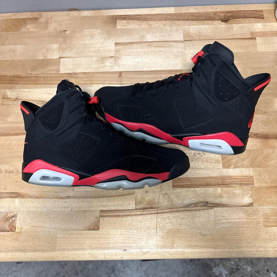 Jordan 6 Retro Infrared Salesman Size 13M (Lightly Worn)